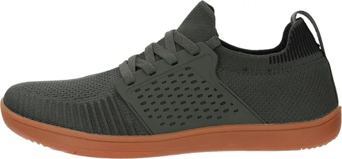 Vista 4 de WHITIN - Tenis minimalistas anchas para hombre, suela plana sin caída, estabilidad en el mediopié