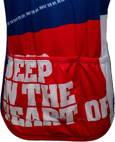 Vista 4 de athlos - Camiseta de ciclismo de la colección Emocionement para hombre
