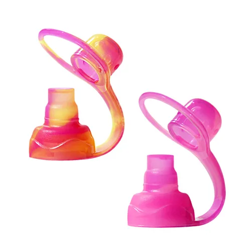Vista 10 de ChooMee Bolsita de Comida SoftSip con Tapa Destete Guiado por Bebés Válvula de Control de Flujo Sin Derrame, Protege la Boca del Niño, 100% aqua