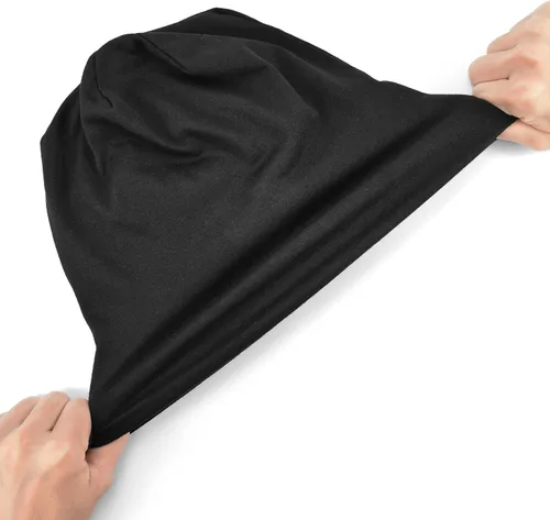 Vista 7 de EINSKEY Gorro ligero holgado para hombres y mujeres, gorro de algodón fino de gran tamaño, gorro de quimioterapia, gorro para dormir nocturno