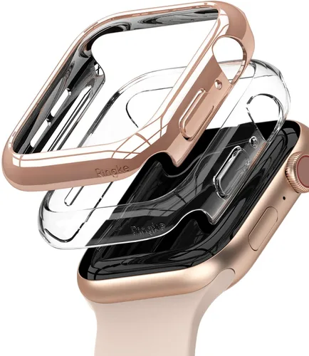 Vista 10 de Ringke Funda delgada para Apple Watch Series 6, 5, 4 (1.575 pulgadas), SE 3, 2, 1 (1.575 pulgadas), funda delgada y ligera para mujeres y hombres