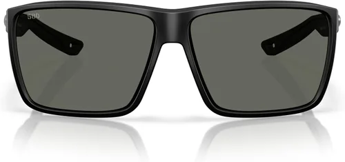 Vista 14 de Costa Del Mar Gafas de sol rectangulares Rincon II para hombre Marrón Mate Humo/Gris 20.46 oz