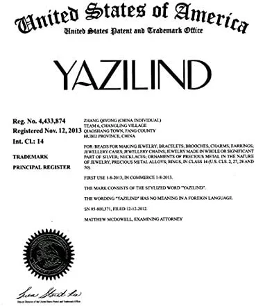Vista 4 de YAZILIND anillo para boda color púrpura anillo de compromiso para mujer