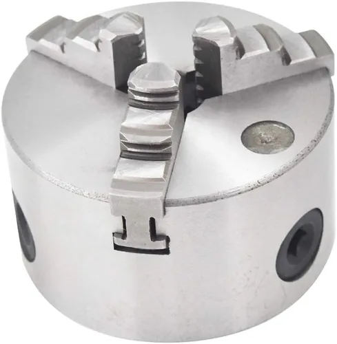 Vista 2 de WFLNHB K11-100 4 pulgadas 3 mandíbula auto centrado torno Chuck para fresadora de perforación CNC
