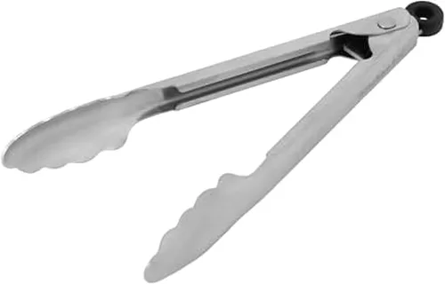 Vista 11 de KitchenAid Pinzas de acero inoxidable con punta de silicona, 12 pulgadas, Aqua Sky