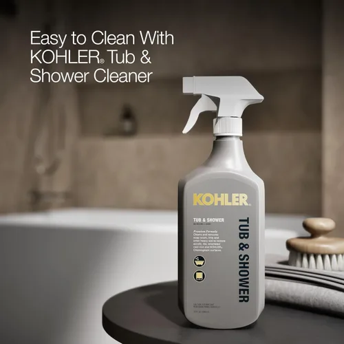 Vista 11 de Kohler 20201-LA-0 Bañera de alcoba Underscore® de 60" x 30" con delantal integral, brida integral y drenaje a la izquierda, Blanco