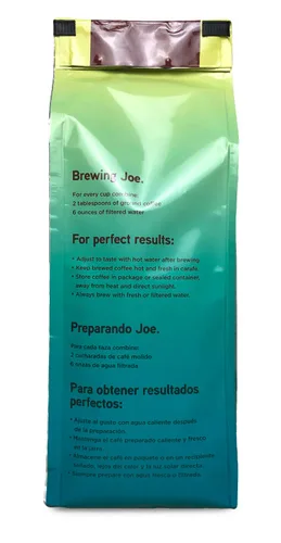 Vista 2 de Joe Knows Coffee Coconut Crazy Joe, bolsa de 12 onzas – Café tostado medio