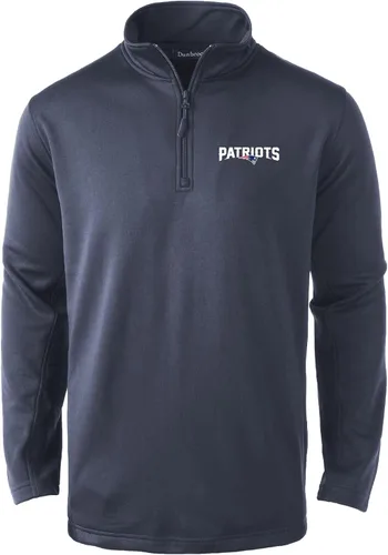 Vista 2 de Dunbrooke Camiseta Royal Buffalo Bills All-Star Tech con cremallera de un cuarto para hombre Rojo