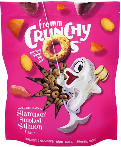 Vista 12 de Fromm Crunchy Os Bacon Blasters - Golosinas para perros con sabor a tocino, golosinas crujientes prémium para perros, receta de tocino, 6 onzas