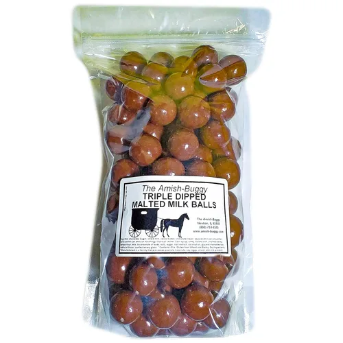 Vista 3 de Arndts Fudgery - Bolas de malta con triple inmersión de chocolate con leche, bolsa a granel de 3 libras