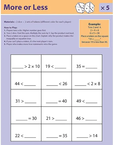 Vista 3 de Didax Recursos educativos Juegos de dados para el dominio de la multiplicación Medio