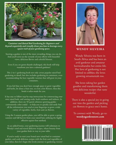 Vista 2 de Container and Raised Bed Gardening for Beginners and Beyond A Guide to Growing Your Own Vegetables, Herbs, Fruit and Cut Flowers