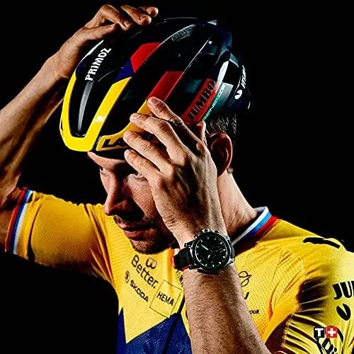 Vista 5 de Tissot Supersport VUELTA CHR SS SYN BK IND Negro - Movimiento de cuarzo
