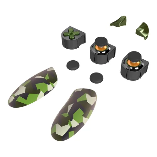 Vista 12 de Thrustmaster Eswap X Blue Color Pack, Of 7 Blue Camo Modules, Next Generation, Nxg Mini-Sticks, Hot Swap, Compatible with Eswap X Pro Controller