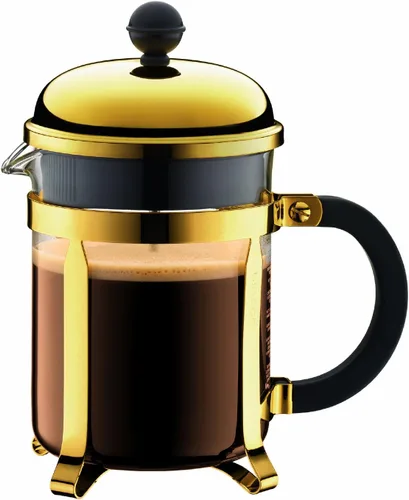 Vista 38 de Bodum Chambord - Cafetera de prensa francesa, Jarra de vidrio, Cromado