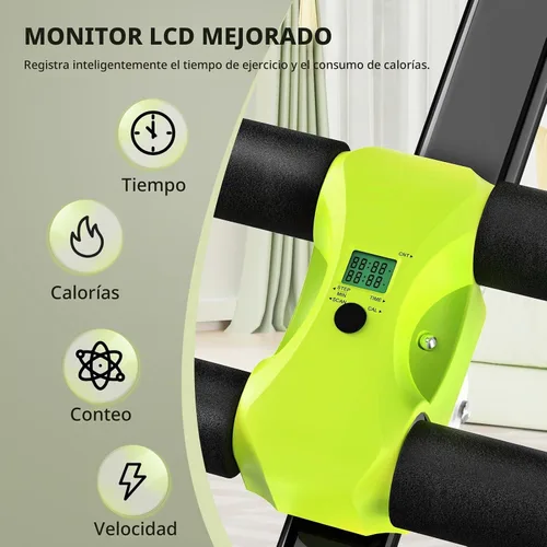 Vista 5 de Equipo de Entrenamiento Abdominal, Máquina de Abdominales para Gimnasio en Casa, Equipo de Ejercicio de Entrenador Abdominal para Ejercicio