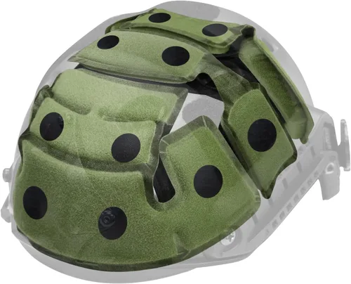 Vista 13 de Almohadillas tácticas para casco - Insertos universales de recambio de espuma de memoria interna para cascos ACH, MICH, EXF