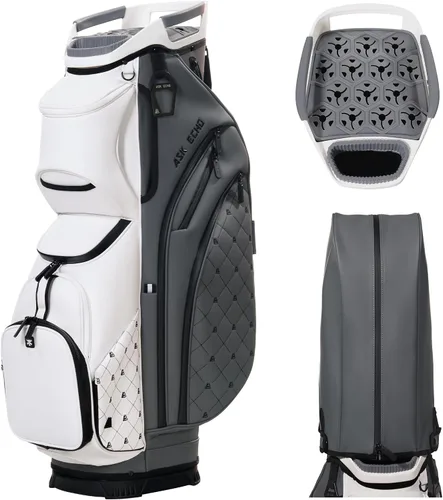 Vista 10 de ASK ECHO Bolsa de Carrito de Golf Silenciosa con Divisores de Longitud Completa de 15 Compartimentos SLC-130LE