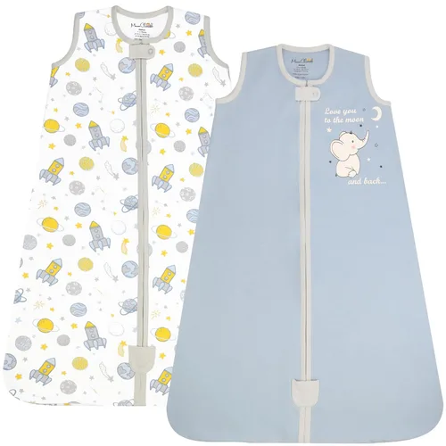 Vista 33 de Mama Cheetah Saco de dormir para bebé de 0.5 TOG, Manta portátil de algodón orgánico para bebé con cremallera bidireccional, Saco de dormir