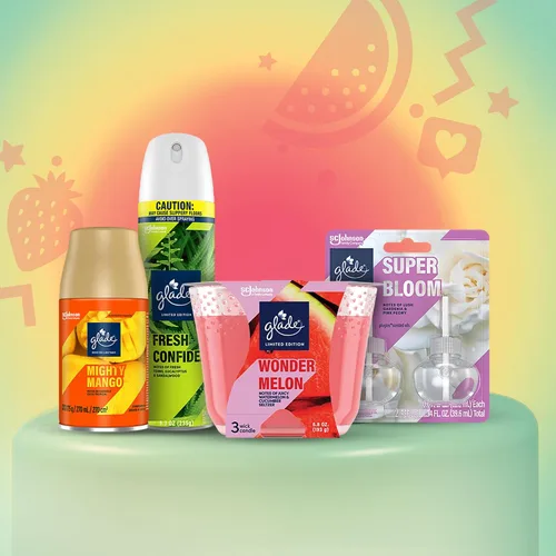 Vista 5 de Glade Recambio automático en aerosol, ambientador para el hogar y el baño, Empower Mint, 6.2 onzas