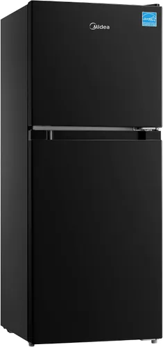 Vista 12 de Midea Mini refrigerador de 3.1 pies cúbicos con congelador, certificado Negro