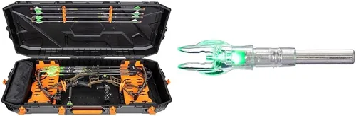 Vista 8 de Flambeau Outdoors Formula Bow Case - Cuenta con sistema de seguridad de arco sin espuma A.B.S. Componentes de precisión crítica de flotación libre