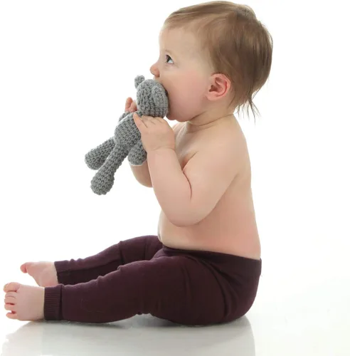 Vista 3 de Silky Toes Leggins para Bebé, Pantalones Sin Costuras de Algodón Suave para Niñas y Niños
