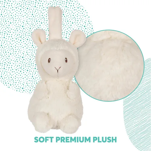 Vista 8 de GUND Baby Lil' Luvs Tuck-Away Lovey, Liam Llama, juguete de peluche ultrasuave con manta de bebé integrada para bebés y recién nacidos