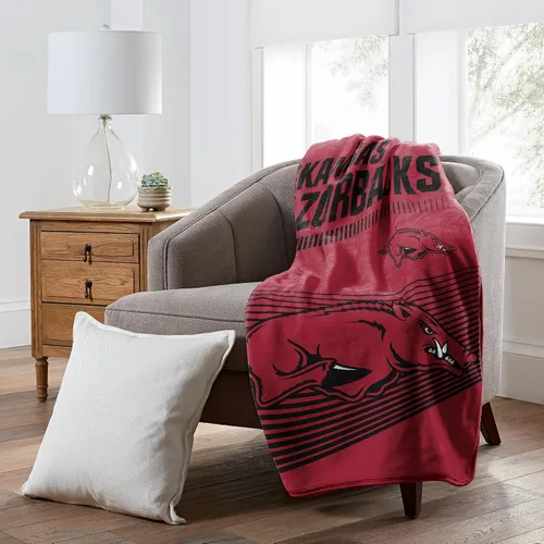 Vista 18 de Alabama Crimson Tide - Manta tipo throw de 46" x 60" pulgadas con licencia oficial de la NCAA - Manta de lana polar súper suave y liviana