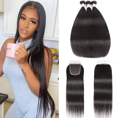 Vista 10 de Beauty Forever Yaki - Extensiones de cabello humano virgen mongol sin procesar, grado 12A, 3 paquetes de cabello humano virgen mongol sin procesar