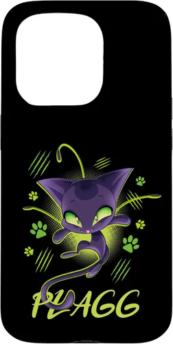 Vista 13 de iPhone 13 Miraculous Ladybug Kwamis Collection con funda Plagg