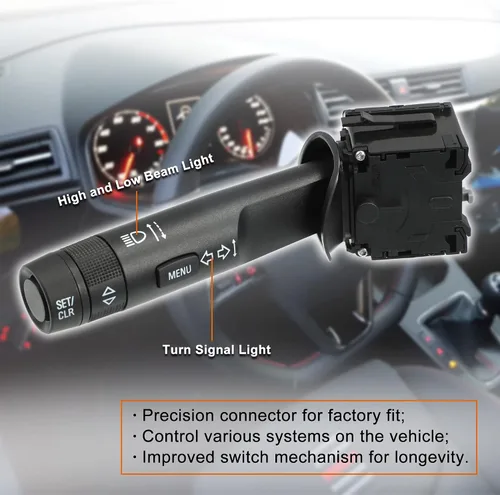Vista 3 de X AUTOHAUX 20941129 Interruptor de luz de señal de giro Columna Conjunto de interruptor multifunción para Chevrolet Cruze 2011-2016 para Buick Regal