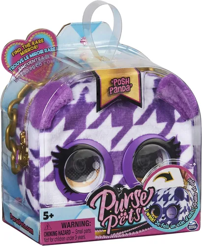 Vista 6 de Purse Pets Micro panda, multicolor