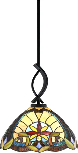 Vista 150 de Toltec Lighting Cavella Stem Colgado Mini colgante, acabado grafito, vidrio de muselina blanca de 4 pulgadas