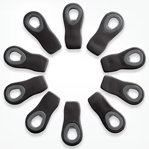 Vista 16 de COOK WITH COLOR Clips para bolsas de chips con imán para almacenamiento de alimentos con agarre hermético para bolsas de pan, bolsas de aperitivos