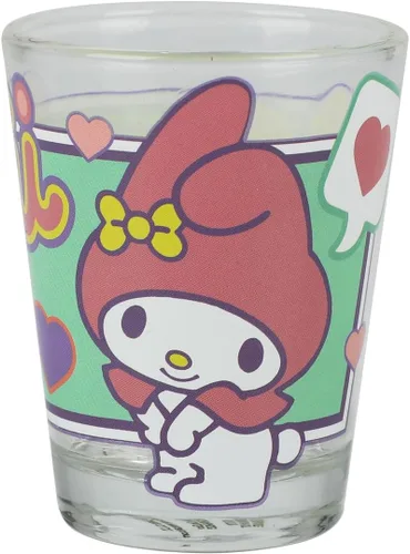 Vista 5 de Bioworld Hello Kitty and Friends - Mini vasos de 1.5 onzas (juego de 4)