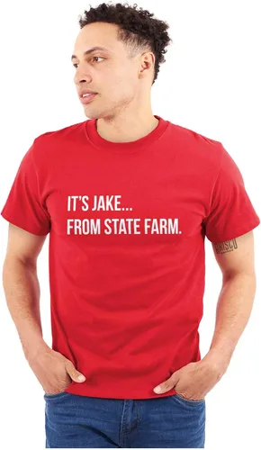 Vista 4 de It's Jake Funny Pop Culture Quote Graphic T Shirt Men or Women