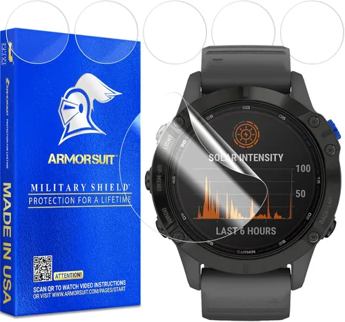 Vista 15 de ArmorSuit Paquete de 6 protectores de pantalla para Garmin Descent G2 / G1 MilitaryShield HD Clear Film - Fabricado en Estados Unidos
