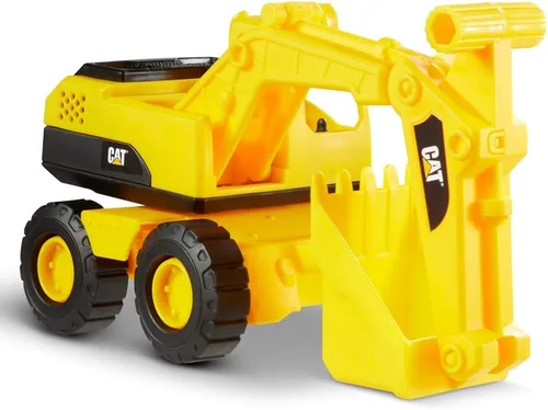 Vista 9 de CAT Construction 7" Camión volquete, cargador y juguetes de excavadora Paquete combinado