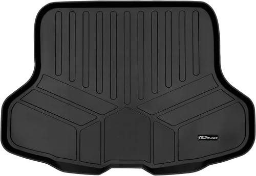 Vista 12 de SMARTLINER Tapete de suelo para maletero de carga para todo tipo de clima, compatible con Nissan Sentra 2013-2013