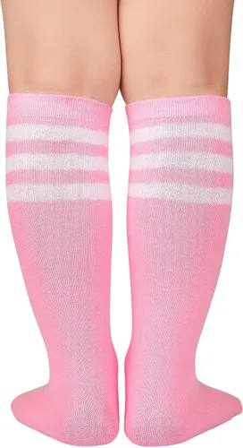 Vista 3 de Century Star Calcetines de fútbol para niñas y niños, calcetines de béisbol para jóvenes, calcetines de sóftbol para niños, calcetines deportivos