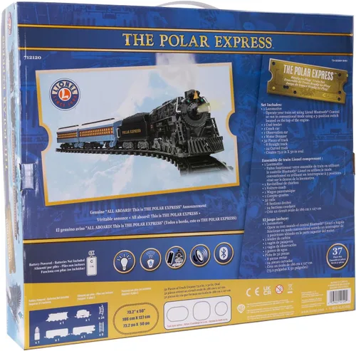 Vista 16 de [Usado] Lionel The Polar Express - Juego de tren a batería para niños a partir de 4 años