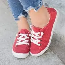 Vista 2 de Forever Link Zapatilla de deporte de moda clásica sin cordones para mujer