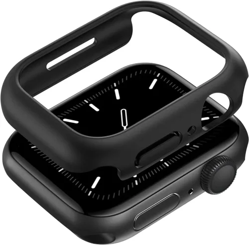 Vista 2 de Compatible con Apple Watch de 1.654 pulgadas Series 10 (2024), protector de parachoques superfino, cubierta dura de policarbonato, ligero, delgado