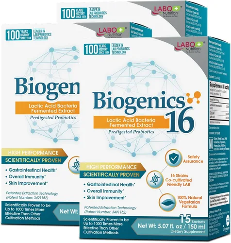 Vista 10 de LABO Nutrition Biogenics 16 - Soporte intestinal, inmunológico