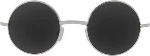 Vista 14 de OWL Gafas de sol redondas con marco de metal, círculo, retro, hippie, protección UV400 Lente verde-transparente de 2 tonos / dorado