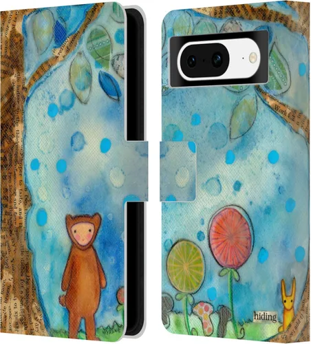 Vista 8 de Head Case Designs Officially Licensed Wyanne Half Light Nature 2 Leather Wallet Case Compatible with Google Pixel 8