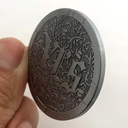 Vista 7 de Glamtune Sí No Challenge Medallón de Monedas Decisiones Maker Moneda Souvenir Collector