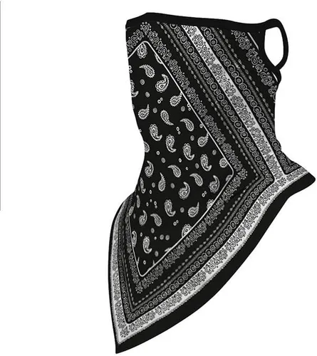 Vista 17 de Bufanda para la cara, pañoleta para orejas, pasamontañas para la cara, pasamontañas para la cara, polainas para el cuello, para hombres y mujeres