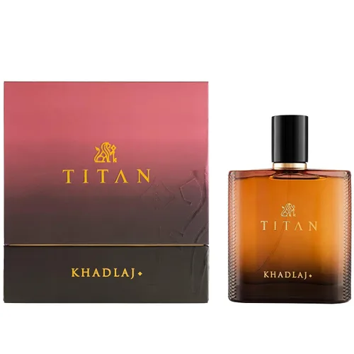 Vista 2 de Khadlaj Titan – Cítrico, Especiado, Aromático, Ámbar – Eau de Parfum Spray Fragancia Duradera para Hombre, 3.4 oz / 100 ml
